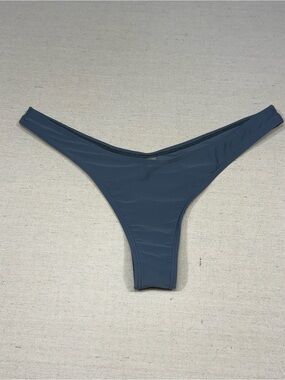 ZAFUL - Women's Slate Blue Bikini Bottom - Minimal Coverage - Size 4